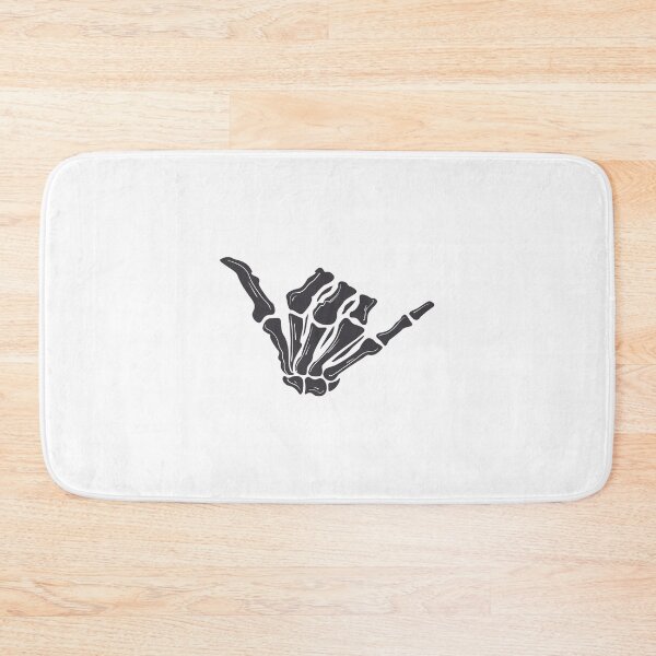 Item preview, Skeleton Hand Hang Loose Sign designed and sold by Real-World-Tees.