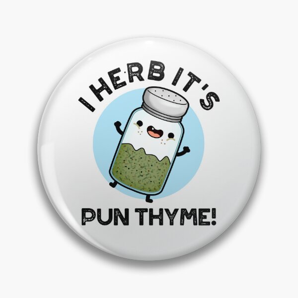 Item preview, I Herb It's Pun Thyme Funny Food Puns  designed and sold by punnybone.