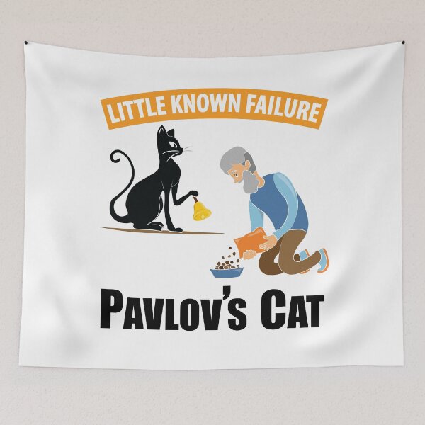 Item preview, Pavlovs Cat Funny Science - Cat Psychology - Little Known Failure designed and sold by TravelScientist.