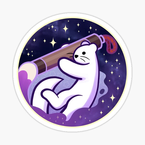 Painting Space Sticker