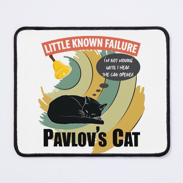 Item preview, Pavlovs Cat Funny Science - Cat Psychology - Little Known Failure designed and sold by TravelScientist.