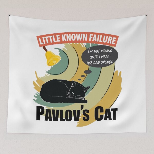 Item preview, Pavlovs Cat Funny Science - Cat Psychology - Little Known Failure designed and sold by TravelScientist.
