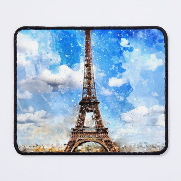 Artikelvorschau, Paris Aquarell entworfen und verkauft von PotluckPrints.