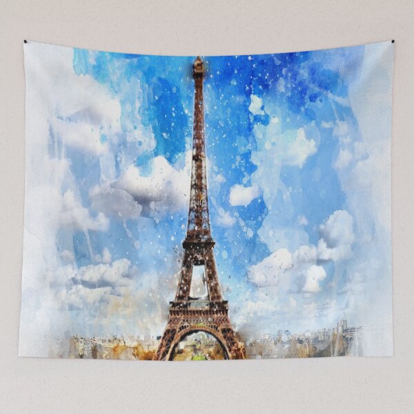 Item preview, Paris Watercolor designed and sold by PotluckPrints.