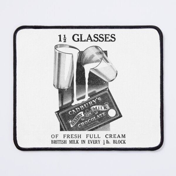 Item preview, Cadbury's - Dairy Milk Chocolate - 1933 Vintage Advert designed and sold by BASlade93.