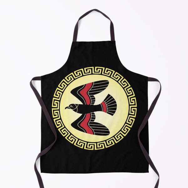 Item preview, Ancient Greek Shields: Hawk (Air) designed and sold by Happy Puppy Print On Demand.