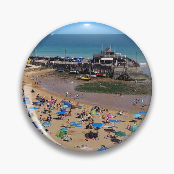 Item preview, Broadstairs beach and harbour designed and sold by BumbleBearArtUK.