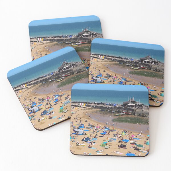 Item preview, Broadstairs beach and harbour designed and sold by BumbleBearArtUK.
