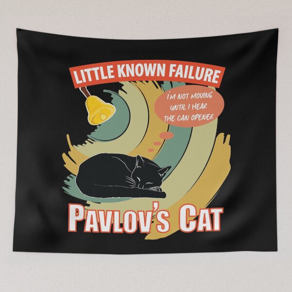 Item preview, Pavlovs Cat Funny Science - Cat Psychology - Little Known Failure designed and sold by TravelScientist.