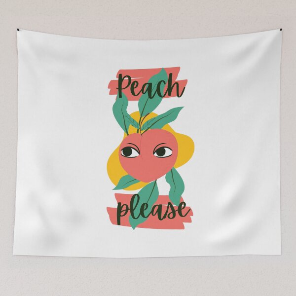Item preview, Peach Please - Bitch Please - Funny Fruit Sissy Puns designed and sold by Millusti.