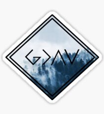 Gott ist größer als die Höhen und Tiefen Sticker