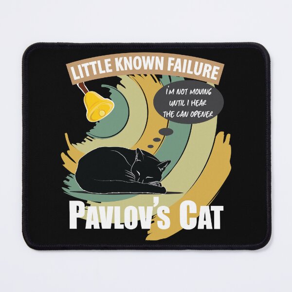 Item preview, Pavlovs Cat Funny Science - Cat Psychology - Little Known Failure designed and sold by TravelScientist.