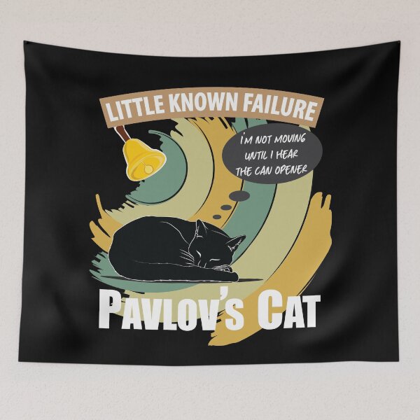Item preview, Pavlovs Cat Funny Science - Cat Psychology - Little Known Failure designed and sold by TravelScientist.