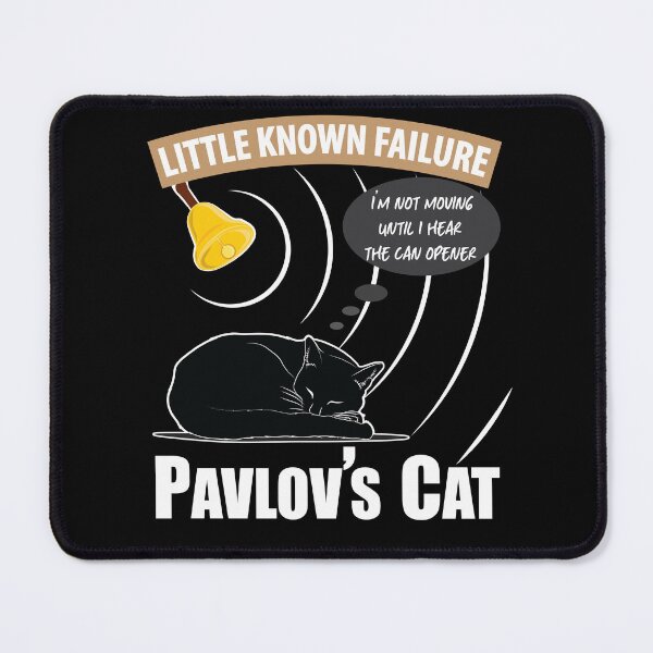 Item preview, Pavlovs Cat Funny Science - Cat Psychology - Little Known Failure designed and sold by TravelScientist.
