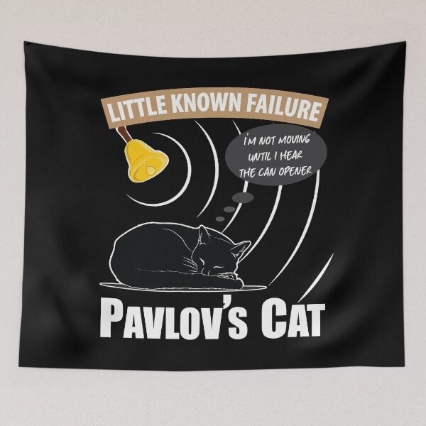 Item preview, Pavlovs Cat Funny Science - Cat Psychology - Little Known Failure designed and sold by TravelScientist.