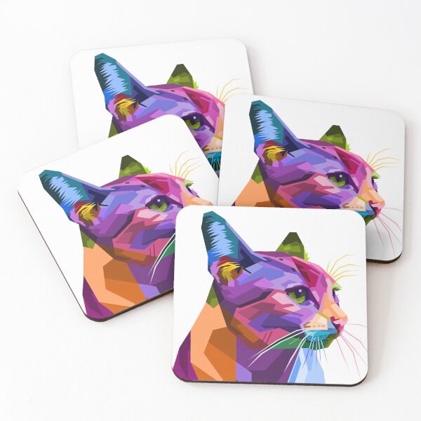 Item preview, Cat colorful isolated designed and sold by klimov0101.