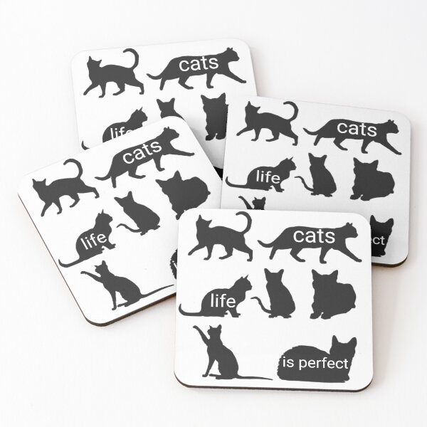 Item preview, Cats' life is perfect  designed and sold by NGstil.
