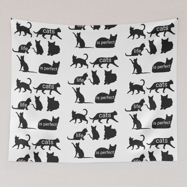 Item preview, Cats' life is perfect designed and sold by NGstil.
