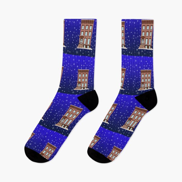 Item preview, Winter Snowflake Brooklyn Brownstone designed and sold by Deborah Camp.