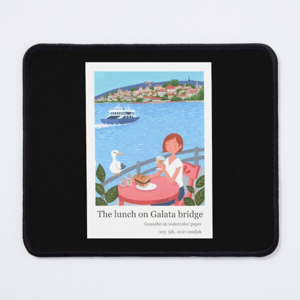 Item preview, The lunch on galata bridge designed and sold by tomsonlxozaeta.