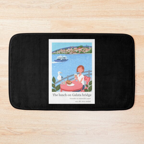 Item preview, The lunch on galata bridge designed and sold by tomsonlxozaeta.