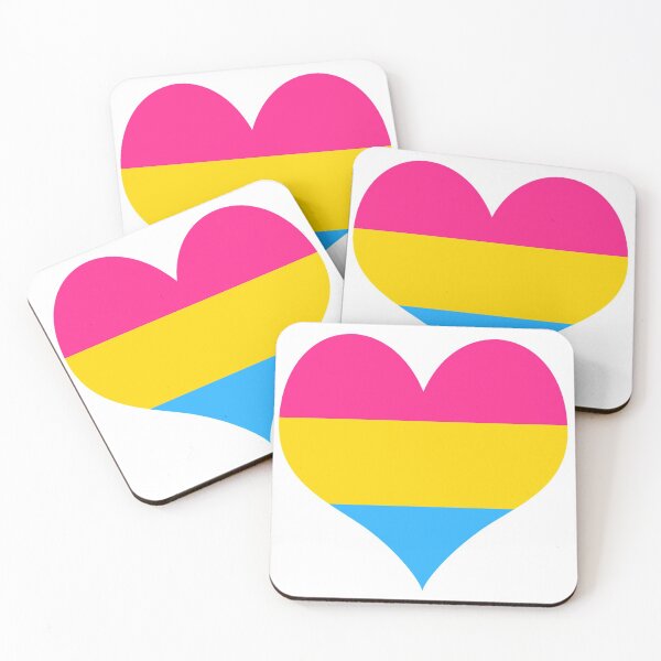 Item preview, Pansexual pride heart designed and sold by Asrais.