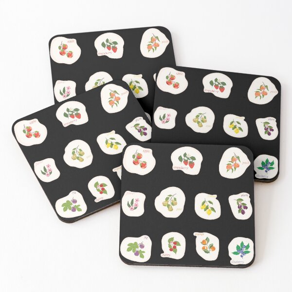Item preview, Orchard - Fruits and Berries in the dark designed and sold by Pavnud.