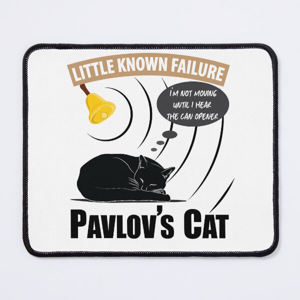 Item preview, Pavlovs Cat Funny Science - Cat Psychology - Little Known Failure designed and sold by TravelScientist.