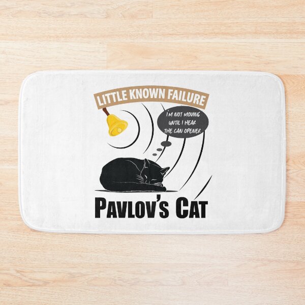 Item preview, Pavlovs Cat Funny Science - Cat Psychology - Little Known Failure designed and sold by TravelScientist.