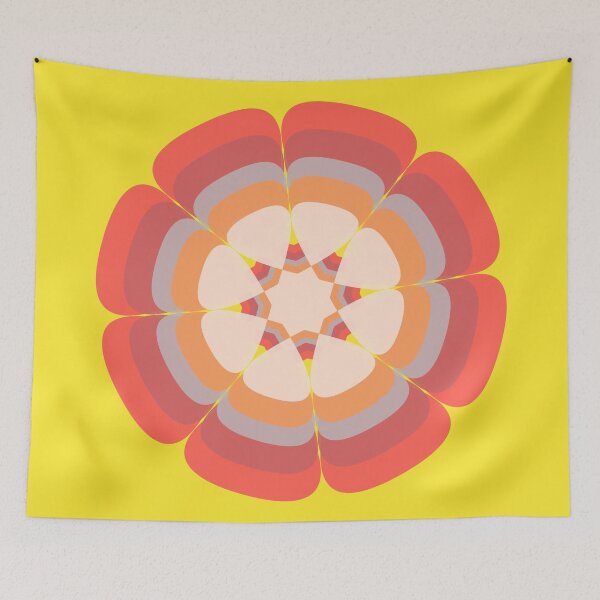 Item preview, Optimistic retro flower designed and sold by ANU911.