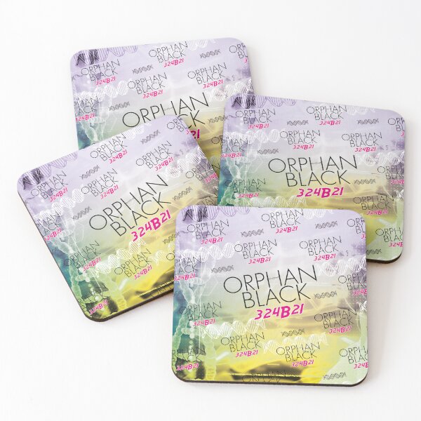 Item preview, Orphan Black, 324B21 clone DNA pattern, Sarah Manning, science fiction series, officially licensed fan art designed and sold by Mauswohn.