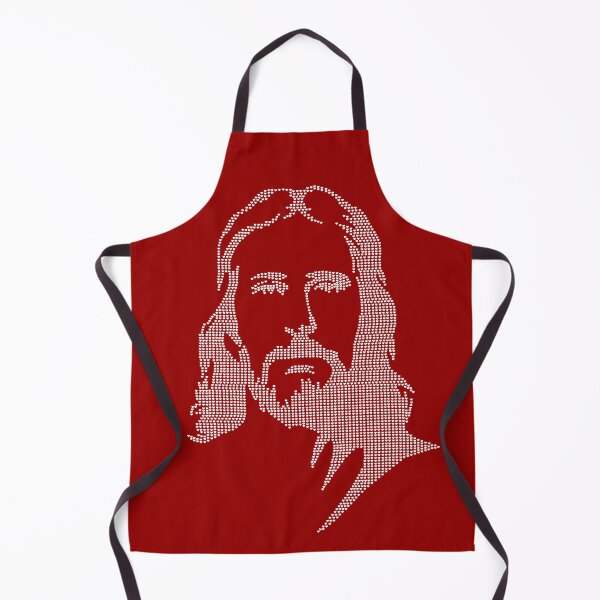 Item preview, Jesus Portrait With Hearts - Jesus Face designed and sold by molamode.