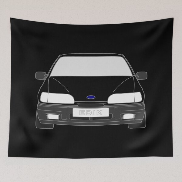 Item preview, Ford Sierra MK2 front colored designed and sold by EdimDesign.