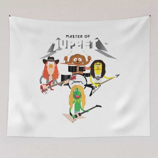 Item preview, Master of Muppets 2 - Muppets as Metallica Band designed and sold by GodivaMichael.