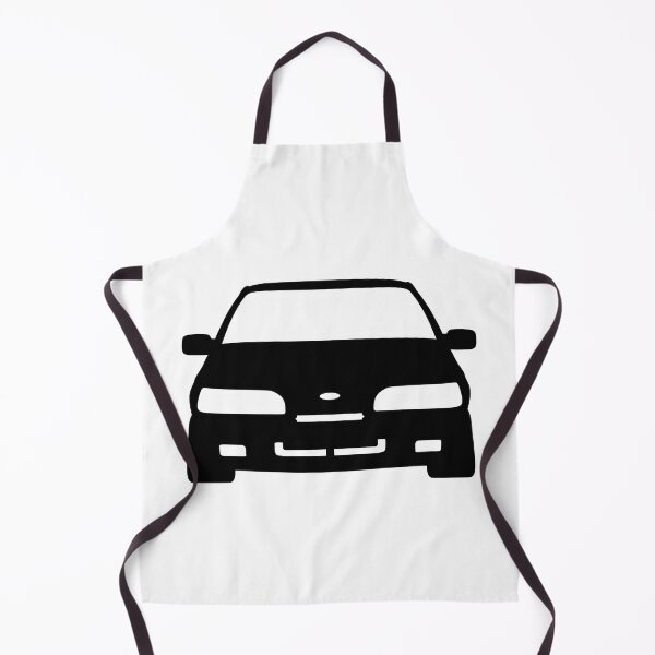 Item preview, Ford Sierra MK2 front black silhouette designed and sold by EdimDesign.