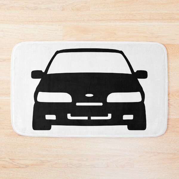 Item preview, Ford Sierra MK2 front black silhouette designed and sold by EdimDesign.