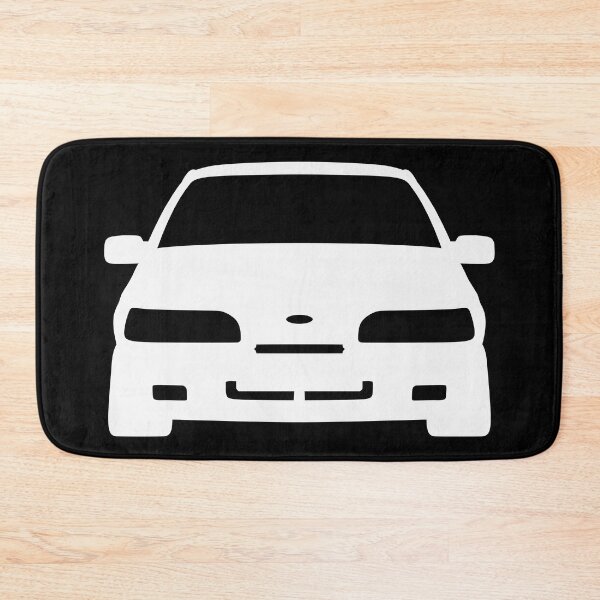 Item preview, Ford Sierra MK2 front white silhouette designed and sold by EdimDesign.