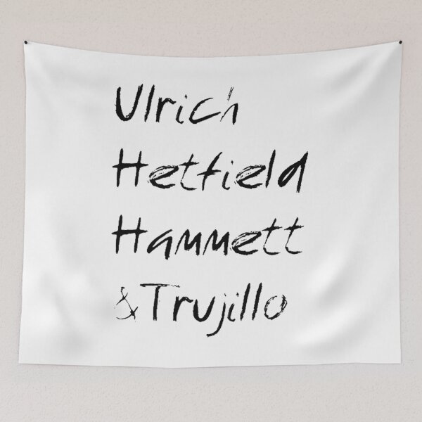 Item preview, Metallica band designed and sold by GodivaMichael.