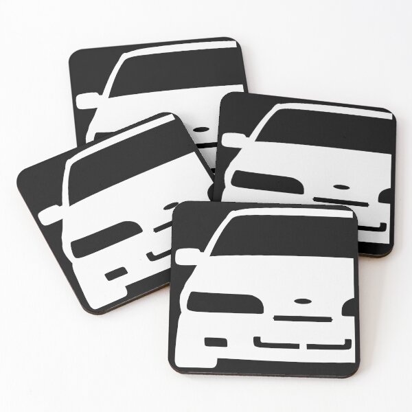 Item preview, Ford Sierra MK2 front white silhouette designed and sold by EdimDesign.