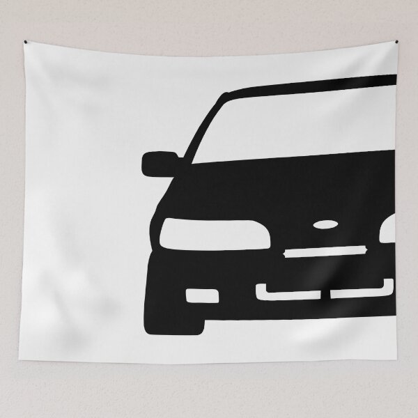 Item preview, Ford Sierra MK2 front silhouette designed and sold by EdimDesign.