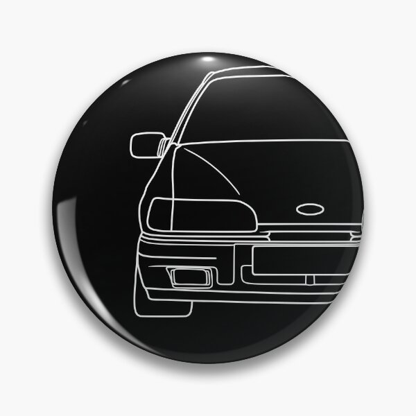 Item preview, Ford Sierra MK2 front white lines designed and sold by EdimDesign.