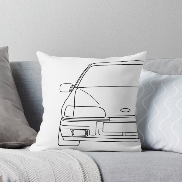 Item preview, Ford Sierra MK2 front black lines designed and sold by EdimDesign.