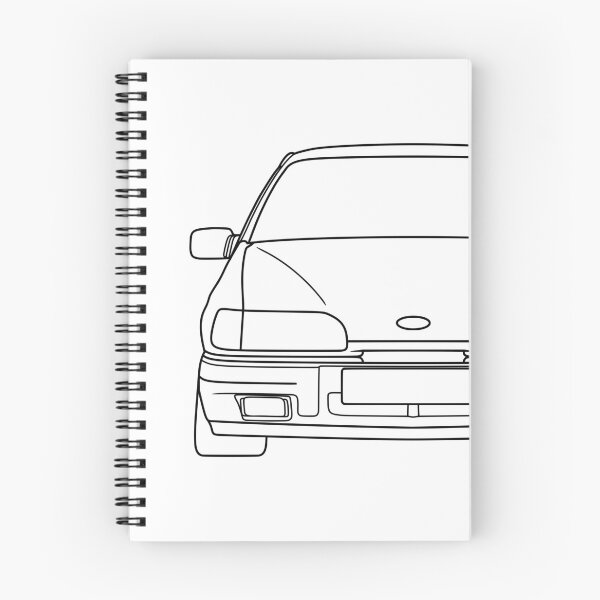 Item preview, Ford Sierra MK2 front black lines designed and sold by EdimDesign.