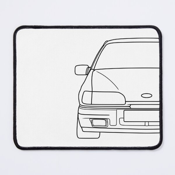 Item preview, Ford Sierra MK2 front black lines designed and sold by EdimDesign.