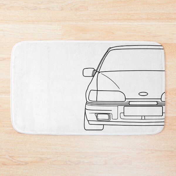 Item preview, Ford Sierra MK2 front black lines designed and sold by EdimDesign.