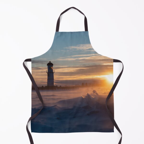 Item preview, Freezing cold morning at Lachine light house Montreal designed and sold by RezieMart.