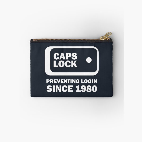 Item preview, Caps Lock Preventing Login Since 1980 Design designed and sold by David Speed Design.