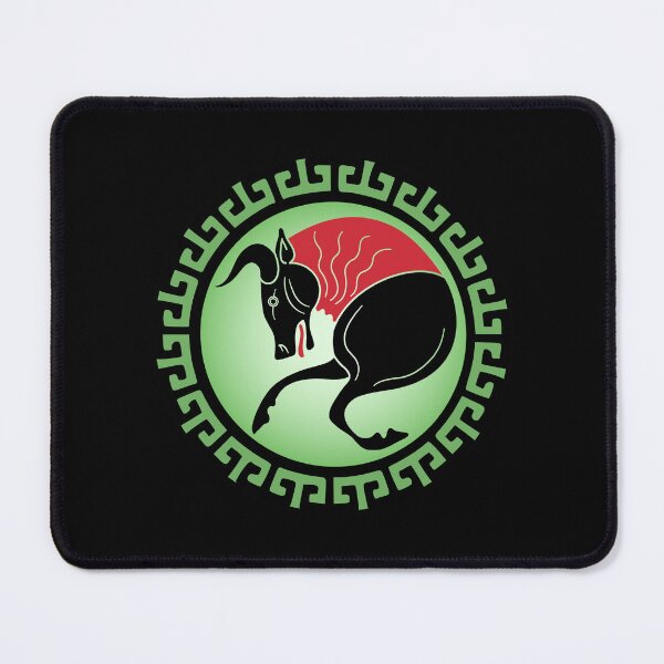 Item preview, Ancient Greek Shields: Bull (Earth) designed and sold by Happy Puppy Print On Demand.