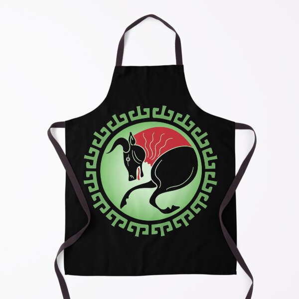 Item preview, Ancient Greek Shields: Bull (Earth) designed and sold by Happy Puppy Print On Demand.
