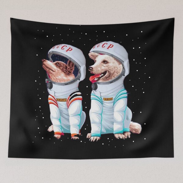 Item preview, The first dog in the space designed and sold by Vermut288.